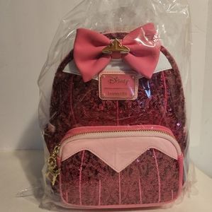 Loungefly SDCC 2022 Aurora glittery mini backpack (NOT AVAILABLE ON WEBSITE)